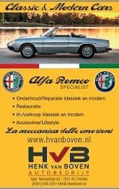 Henk van Boven, Alfa Romeo Specialist