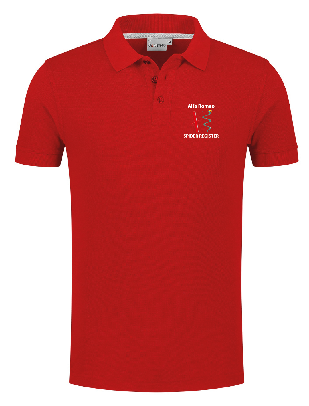 Polo rood heren