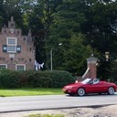 Tijdens de kastelenrit. En met een foto van onze oude spider, nu van onze penningmeester.